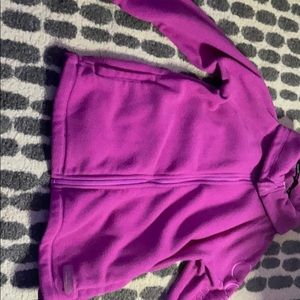 Purple sweatshirt